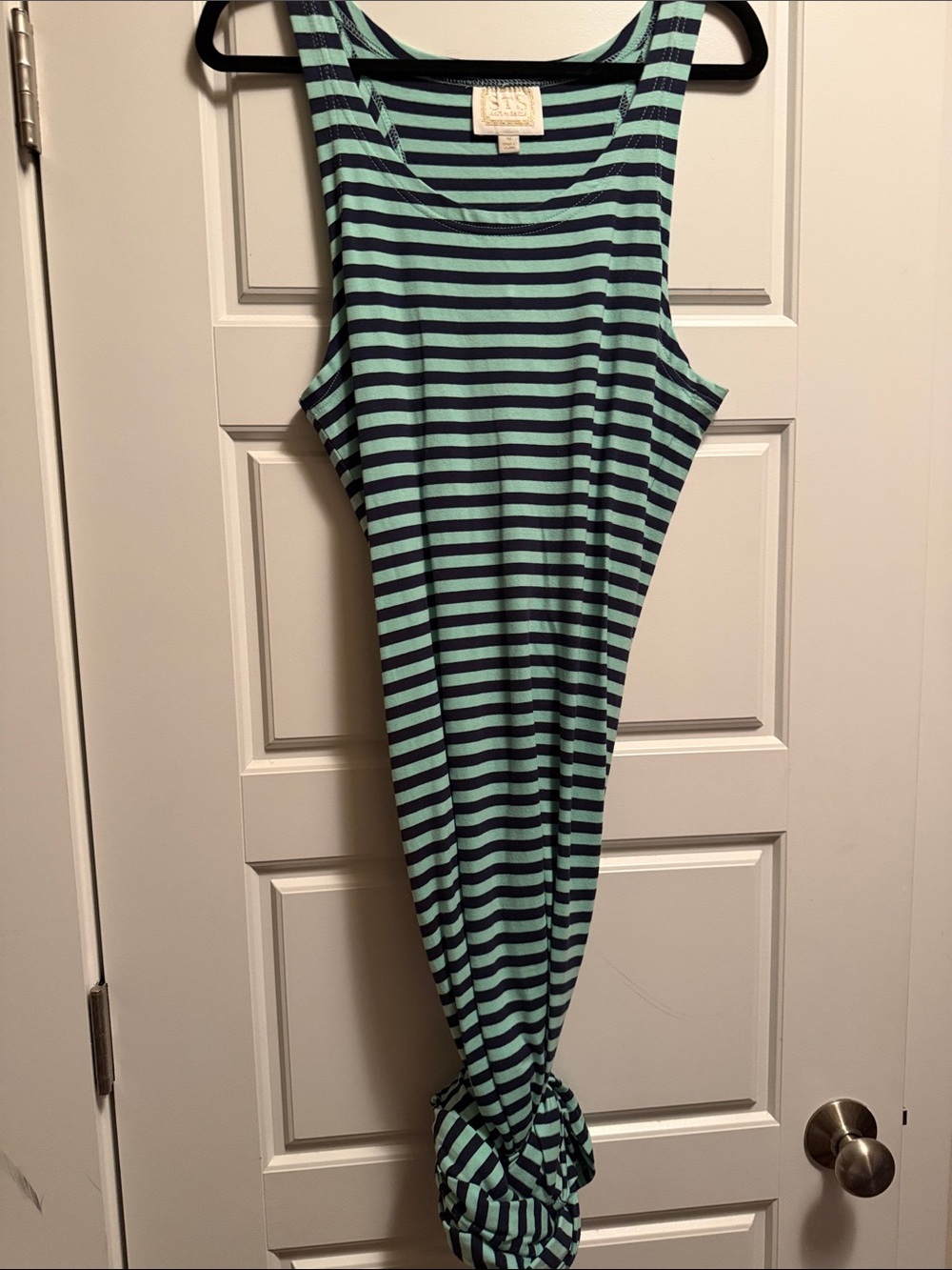 NWOT Sail To Sable (STS) Striped Maxi Dress